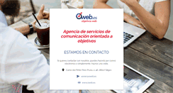 Desktop Screenshot of oweb.es